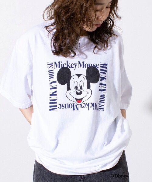 セール】【GOOD ROCK SPEED】別注ミッキー / プリント / 半袖Tシャツ