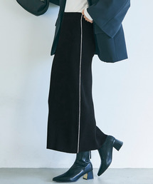 【WEB限定セール】ラインニットスカート