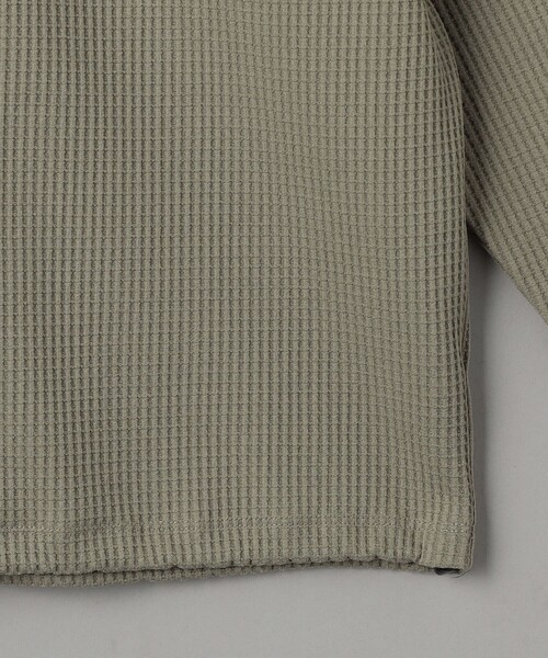 BEAUTY&YOUTH UNITED ARROWS（ビューティーアンドユースユナイテッドアローズ）の「テック サーマル ヘンリーネック カットソー（Tシャツ/カットソー・メンズ・オリーブ/オフホワイト/ブラック・L/M/S/XL）」の20枚目の写真