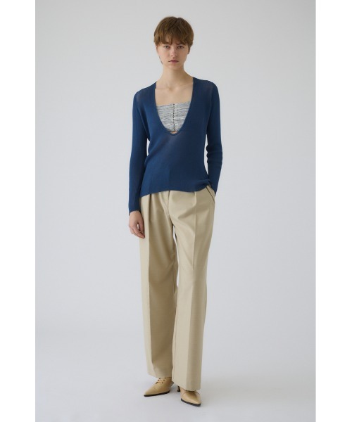 RIM.ARK ◌ straight pants 36サイズ Two tuck straight PT ツ―タックストレートパンツ（スラックス