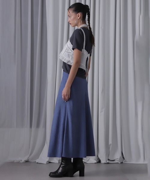 ROSE BUD(ローズバッド)の「レースビスチェ(シャツ/ブラウス・レディース・ブラック/ホワイト・ONE SIZE)」の4枚目の写真