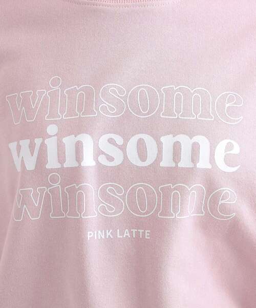 PINK-latte(ピンクラテ)の「ミニ裏毛リボンプルオーバー(Tシャツ/カットソー・キッズ・ベビーピンク/アイボリー/ブラック/ライトブルー・16/15 /14/13)」の18枚目の写真