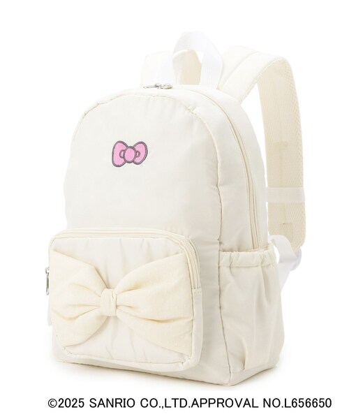 sanrio（サンリオ）の「【サンリオキャラクターズ】リボンリュック（バックパック/リュック・キッズ・アイボリー/サックスブルー/ライトパープル・00）」の4枚目の写真