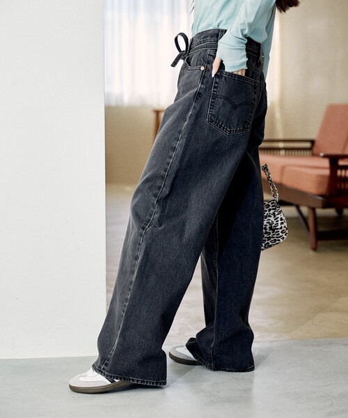Levi’s/リーバイス XL STRAIGHT ワイド ストレート デニム27 LEVIS [リーバイス] XL ストレートデニム [A8701-00]｜ジーンズ