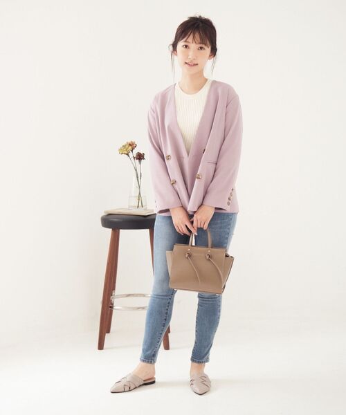 COHINA（コヒナ）の「COHINA DENIM ベーシックスキニー-regular 【低身長・小柄女性】（デニムパンツ・レディース・ブルー/ネイビー・M/S/XXS/XS）」の15枚目の写真