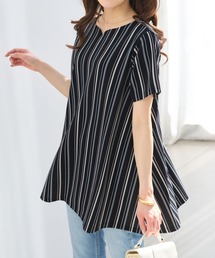 ロングフレアーＴシャツチュニック