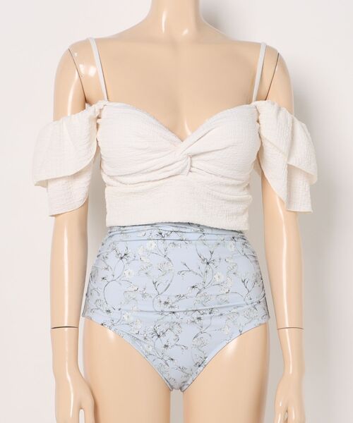 セール】軽い着け心地でしっかり盛れる【楽盛り水着】 ショルダー