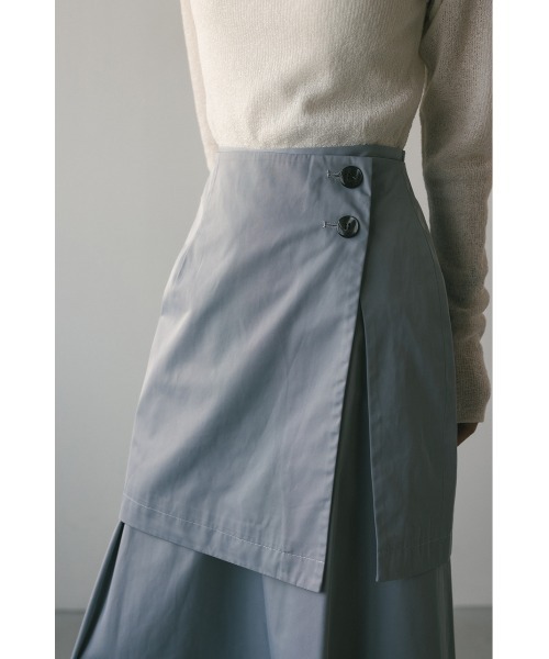 STYLEMIXER（スタイルミキサー）の「ハイツイルスコートベルト（ベルト・レディース・ベージュ/ブラック/サックスブルー・SMALL/MEDIUM）」の3枚目の写真