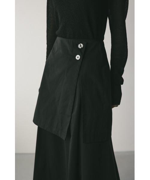 STYLEMIXER（スタイルミキサー）の「ハイツイルスコートベルト（ベルト・レディース・ベージュ/ブラック/サックスブルー・SMALL/MEDIUM）」の2枚目の写真