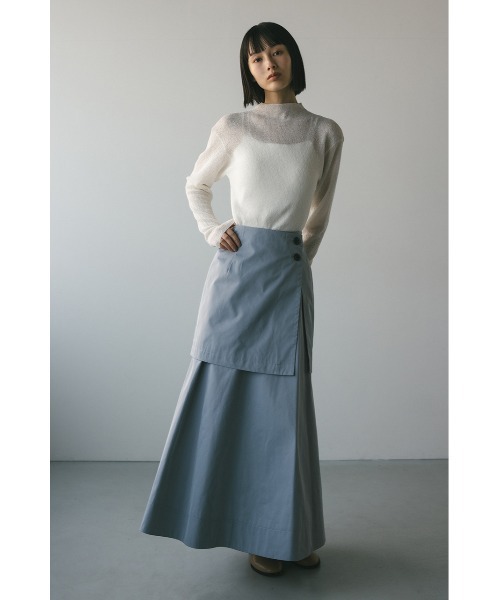 STYLEMIXER（スタイルミキサー）の「ハイツイルスコートベルト（ベルト・レディース・ベージュ/ブラック/サックスブルー・SMALL/MEDIUM）」の22枚目の写真