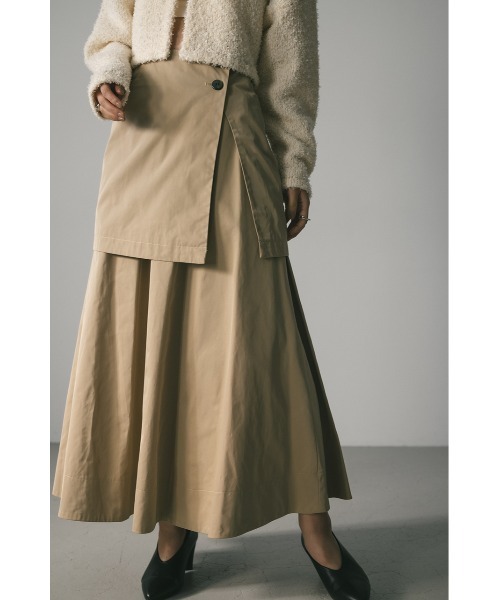 STYLEMIXER（スタイルミキサー）の「ハイツイルスコートベルト（ベルト・レディース・ベージュ/ブラック/サックスブルー・SMALL/MEDIUM）」の14枚目の写真