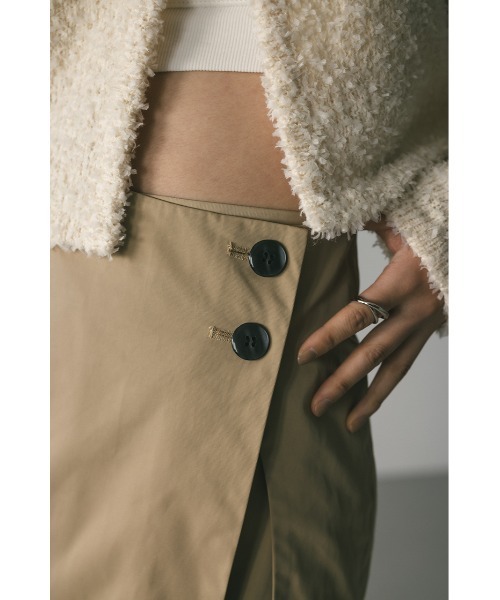 STYLEMIXER（スタイルミキサー）の「ハイツイルスコートベルト（ベルト・レディース・ベージュ/ブラック/サックスブルー・SMALL/MEDIUM）」の17枚目の写真