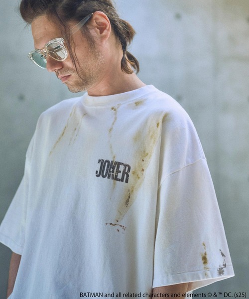 ADAM PATEK（アダムパテック）の「ADAMPATEK/<THE JOKER> comic T/ジョーカーコラボコミックプリントT（Tシャツ/カットソー・メンズ・ホワイト・2/1）」の8枚目の写真