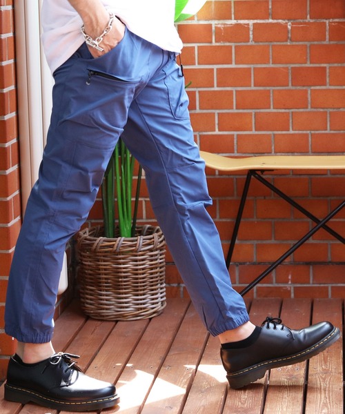 OUTDOOR PRODUCTS（アウトドアプロダクツ）の「OUTDOOR PRODUCTS 撥水ストレッチ ワーク クライミング ジョガー（カーゴパンツ・メンズ・カーキ/ブルー/ブラック/ベージュ/ネイビー・MEDIUM/X-LARGE/LARGE）」の5枚目の写真