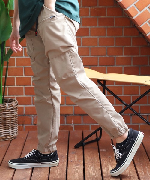 OUTDOOR PRODUCTS（アウトドアプロダクツ）の「OUTDOOR PRODUCTS 撥水ストレッチ ワーク クライミング ジョガー（カーゴパンツ・メンズ・カーキ/ブルー/ブラック/ベージュ/ネイビー・MEDIUM/X-LARGE/LARGE）」の8枚目の写真