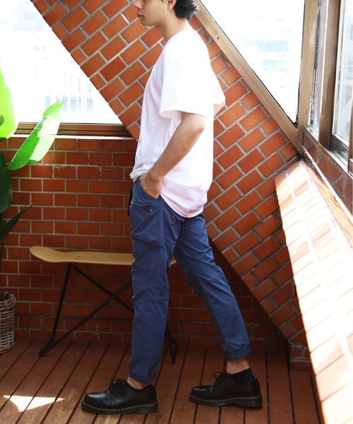 OUTDOOR PRODUCTS（アウトドアプロダクツ）の「OUTDOOR PRODUCTS 撥水ストレッチ ワーク クライミング ジョガー（カーゴパンツ・メンズ・カーキ/ブルー/ブラック/ベージュ/ネイビー・MEDIUM/X-LARGE/LARGE）」の18枚目の写真