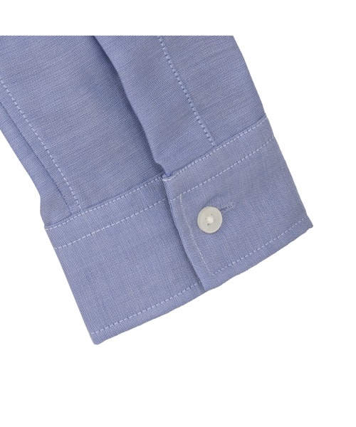 TOKYO SHIRTS（トウキョウシャツ）の「【Pitta Re:)】ふわっとガーゼシャツ 長袖 綿100% レディースカジュアルシャツ（シャツ/ブラウス・レディース・ブルー・S/M/L/LL）」の4枚目の写真