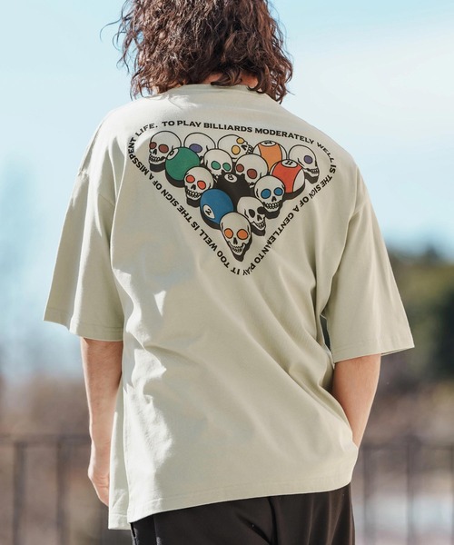 mt9557-プリントT_Billiards Tシャツ（Tシャツ/カットソー）｜CAMBIO
