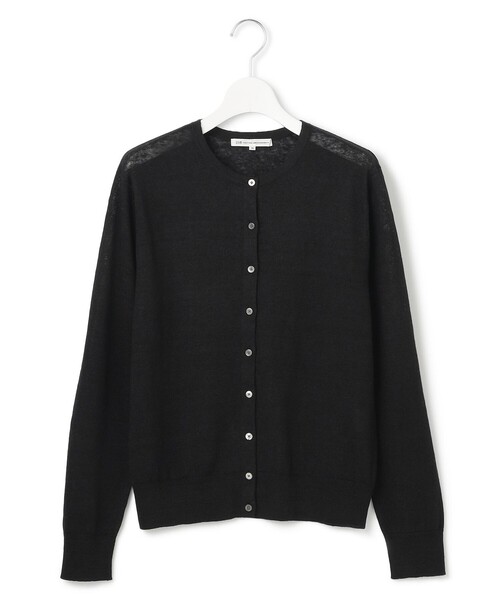 セール】【Oggi6月号掲載】ピュアリネンハイゲージ カーディガン