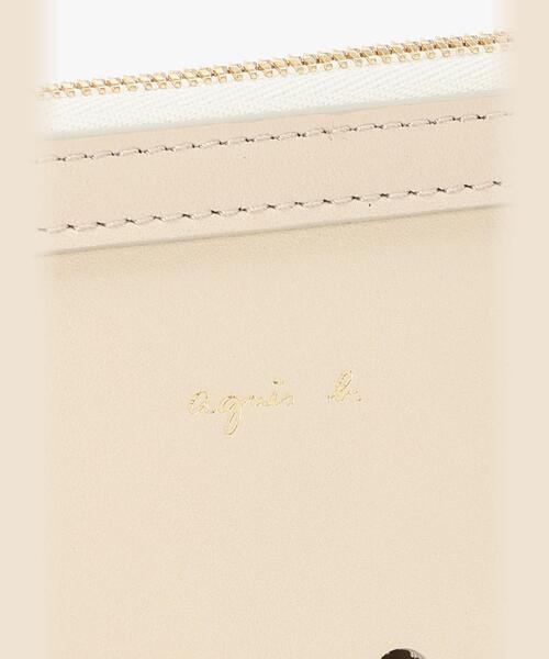 agnes b.(アニエスベー)の「ハンドバッグ YAS08-04(クラッチバッグ・レディース・ベージュ・FREE)」の4枚目の写真