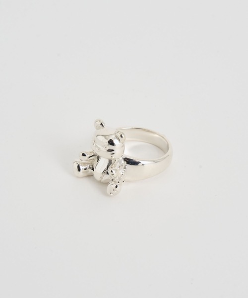 AMBUSH（アンブッシュ）の「【AMBUSH/アンブッシュ】INFLATED TEDDY BEAR RING（リング・メンズ・シルバー/ゴールド・XL/L）」の2枚目の写真