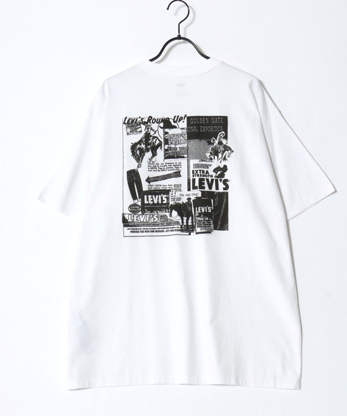 Levi's(リーバイス)の「Levi's/リーバイス SS VINTAGE FIT GRAPHIC TEE/オーバーサイズ ビンテージグラフィック 半袖Tシャツ/レディース メンズ(Tシャツ/カットソー・メンズ・ブラック/ホワイト/ブラック系その他/ホワイト系その他・M/L/XL)」の10枚目の写真