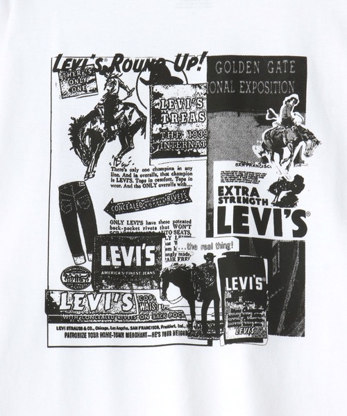 Levi's(リーバイス)の「Levi's/リーバイス SS VINTAGE FIT GRAPHIC TEE/オーバーサイズ ビンテージグラフィック 半袖Tシャツ/レディース メンズ(Tシャツ/カットソー・メンズ・ブラック/ホワイト/ブラック系その他/ホワイト系その他・M/L/XL)」の18枚目の写真