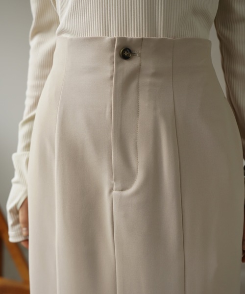 CIEL'AIR(シエルエアー)の「High Waist Mermaid Skirt(スカート・レディース・ベージュ/グレー・LARGE/MEDIUM)」の9枚目の写真