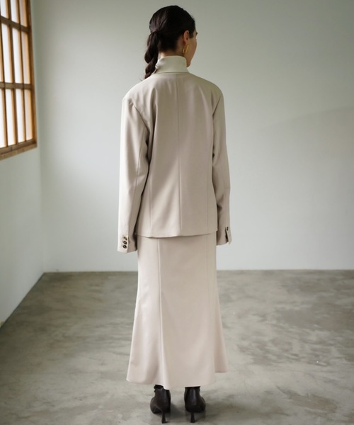 CIEL'AIR(シエルエアー)の「High Waist Mermaid Skirt(スカート・レディース・ベージュ/グレー・LARGE/MEDIUM)」の22枚目の写真
