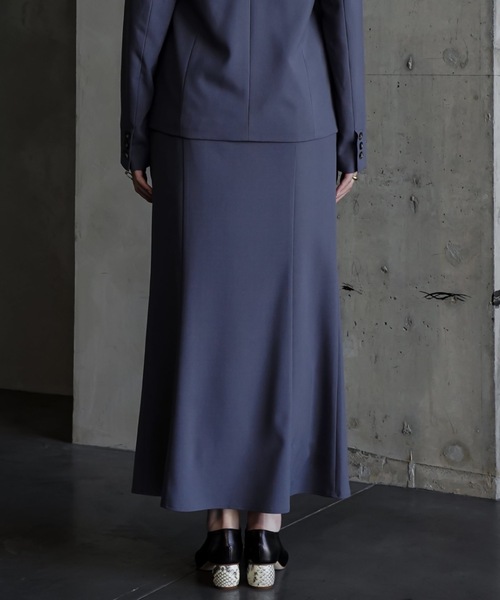 CIEL'AIR(シエルエアー)の「High Waist Mermaid Skirt(スカート・レディース・ベージュ/グレー・LARGE/MEDIUM)」の19枚目の写真