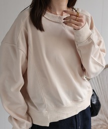 ＜レディース商品＞切り替えデザインスウェット
