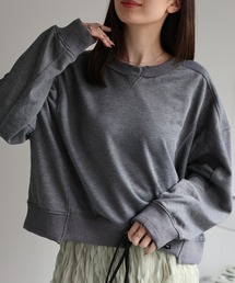 ＜レディース商品＞切り替えデザインスウェット