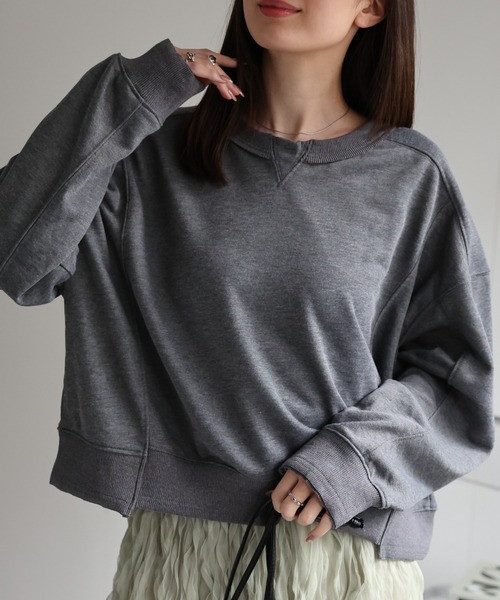セール】＜レディース商品＞切り替えデザインスウェット（T