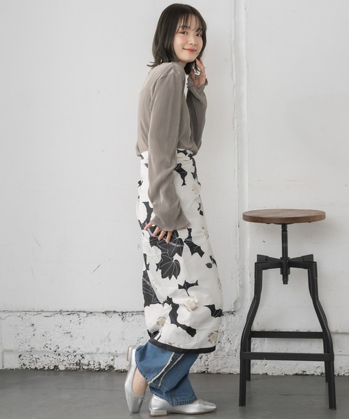 RETRO GIRL（レトロガール）の「シャイニープリーツPO（Tシャツ/カットソー・レディース・ナチュラル/ライトグレー/ブラック・FREE）」の22枚目の写真