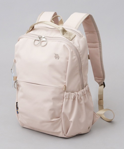 moz(モズ)の「軽量 撥水 ポリエステル バックパック PC収納・キャリーオン対応(バックパック/リュック・レディース・ブラック/ブルー/オフホワイト・FREE)」の7枚目の写真