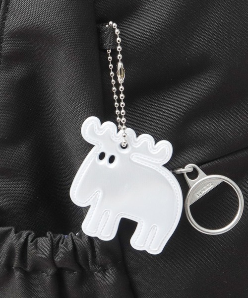 moz(モズ)の「軽量 撥水 ポリエステル バックパック PC収納・キャリーオン対応(バックパック/リュック・レディース・ブラック/ブルー/オフホワイト・FREE)」の15枚目の写真