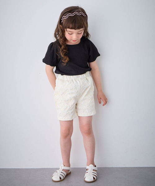 【激安通販 オンラインショップ】日用品 セール】花柄ジャガード ショートパンツ（その他パンツ）｜Piet パンツ