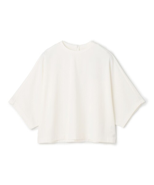 UNFILO(アンフィーロ)の「BEAUTY FORM-T ドルマンTシャツ(Tシャツ/カットソー・レディース・ホワイト系/グレー系/ネイビー系/ベージュ系・SMALL/MEDIUM/LARGE)」の16枚目の写真