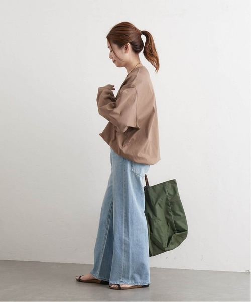 JOURNAL STANDARD(ジャーナルスタンダード)の「《追加3》タックスウェットシャツ(Tシャツ/カットソー・レディース・ブラウン系その他/サックスブルー/ブラック系その他/ダークブルー/ホワイト・FREE)」の12枚目の写真