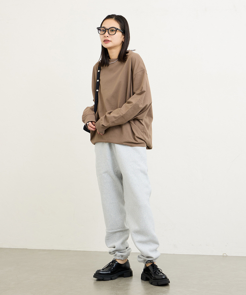 JOURNAL STANDARD(ジャーナルスタンダード)の「《追加3》タックスウェットシャツ(Tシャツ/カットソー・レディース・ブラウン系その他/サックスブルー/ブラック系その他/ダークブルー/ホワイト・FREE)」の11枚目の写真