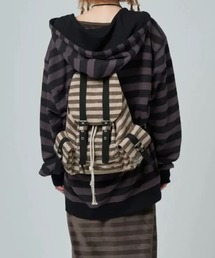 MEMECLE | 【 MEMECLE / メメクル 】ストライプ ベルト バックパック(バックパック/リュック)