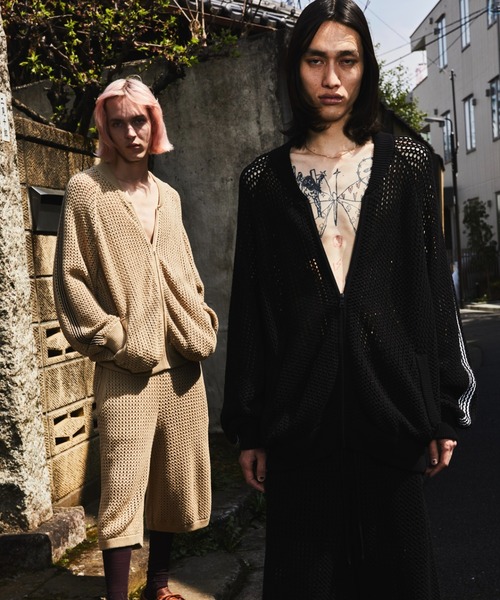 DankeSchon MESHKNIT SHORTS ブラック DankeSchon/ダンケシェーン/MESHKNIT SHORTS（その他パンツ