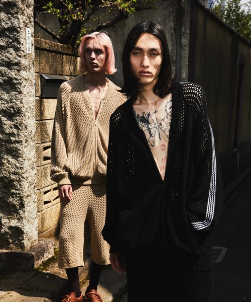 DANKE SCHON(ダンケシェーン)の「DankeSchon/ダンケシェーン/MESHKNIT SHORTS(その他パンツ・メンズ・ブラック/ベージュ・L/M)」の10枚目の写真