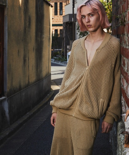 DANKE SCHON(ダンケシェーン)の「DankeSchon/ダンケシェーン/MESHKNIT SHORTS(その他パンツ・メンズ・ブラック/ベージュ・L/M)」の13枚目の写真