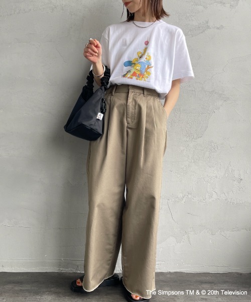 tシャツ 「GOOD ROCK SPEED/グッドロックスピード」 THE SIMPSONS / グラフィックプリントTシャツ レディース GOOD ROCK SPEED/グッドロックスピード] THE SIMPSONS