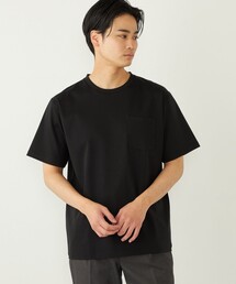 SHIPS Colors:〈接触冷感〉シルケット コットン クルーネック TEE◇