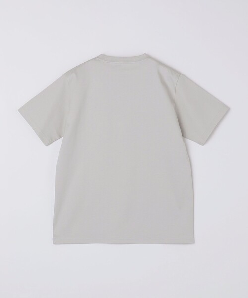 SHIPS Colors(シップス カラーズ)の「SHIPS Colors:〈接触冷感〉シルケット コットン クルーネック TEE◇(Tシャツ/カットソー・メンズ・ネイビー/ブラック/ライトホワイト/ブラウン/グレー・SMALL/MEDIUM/LARGE/X-LARGE)」の11枚目の写真