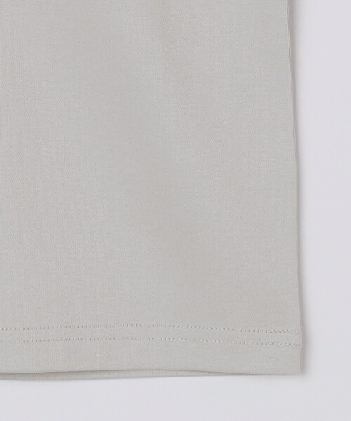 SHIPS Colors(シップス カラーズ)の「SHIPS Colors:〈接触冷感〉シルケット コットン クルーネック TEE◇(Tシャツ/カットソー・メンズ・ネイビー/ブラック/ライトホワイト/ブラウン/グレー・SMALL/MEDIUM/LARGE/X-LARGE)」の15枚目の写真