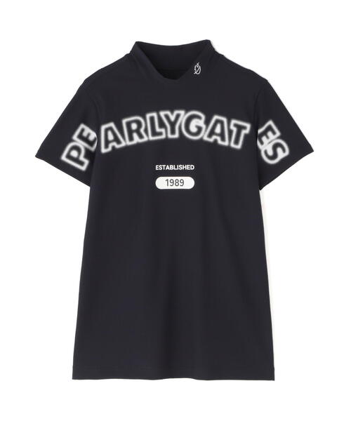 PEARLY GATES(パーリーゲイツ)の「【PEARLY GATES】4WAYリップル半袖ハイネックカットソー(Tシャツ/カットソー・レディース・ネイビー/ホワイト/グリーン・MEDIUM/LARGE)」の13枚目の写真