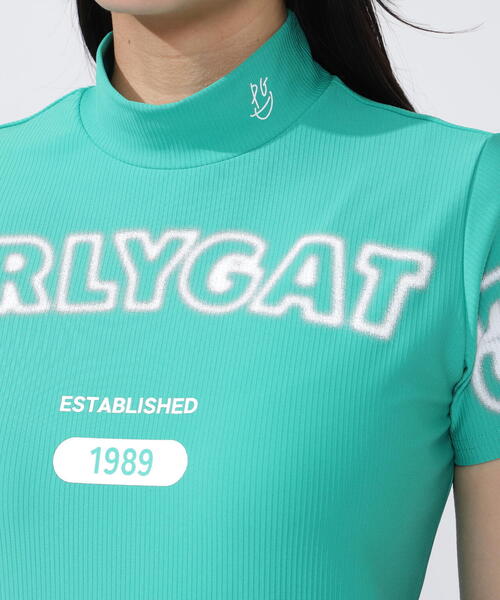 PEARLY GATES(パーリーゲイツ)の「【PEARLY GATES】4WAYリップル半袖ハイネックカットソー(Tシャツ/カットソー・レディース・ネイビー/ホワイト/グリーン・MEDIUM/LARGE)」の20枚目の写真